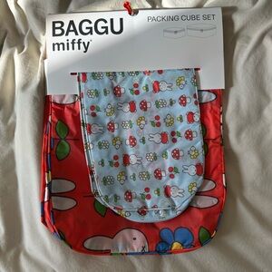NWT BAGGU Miffy Packing Cube Set